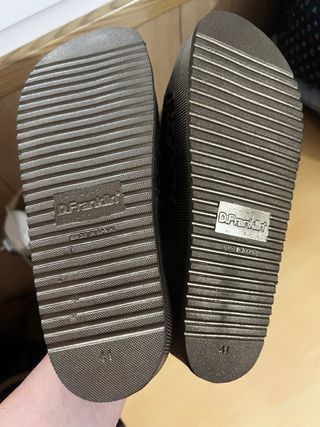 Sandalias de plataforma DFRANKLIN leopardo