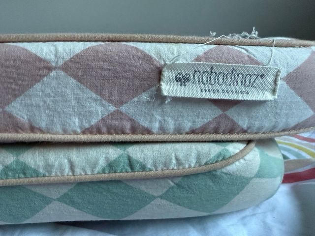 Colchones cunas Nobodinoz Harlequín x2