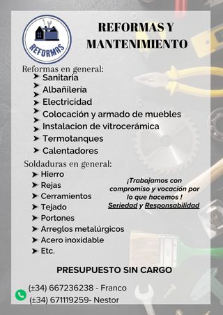 Reformas en general