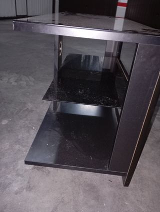 Mueble TV negro - Moderno