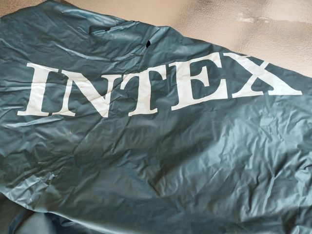 Cubierta INTEX piscina redonda color gris