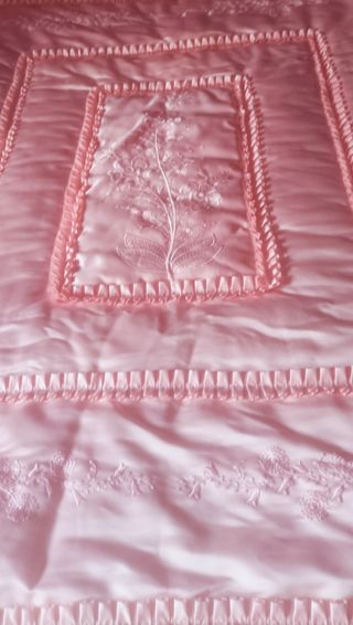 Colcha Edredón  1.35 Rosa Claro Cojín Reig Marti 