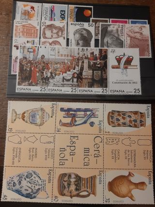 Sellos de España. Año 1987.