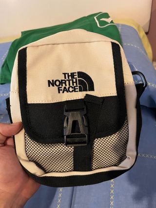 Riñonera The North Face beige-negro