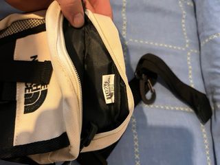 Riñonera The North Face beige-negro