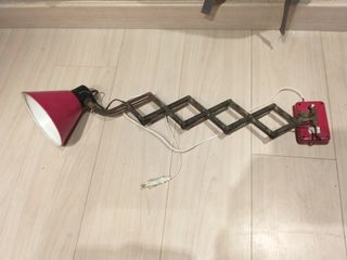 Lampara de tijera antigua