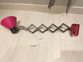 Lampara de tijera antigua