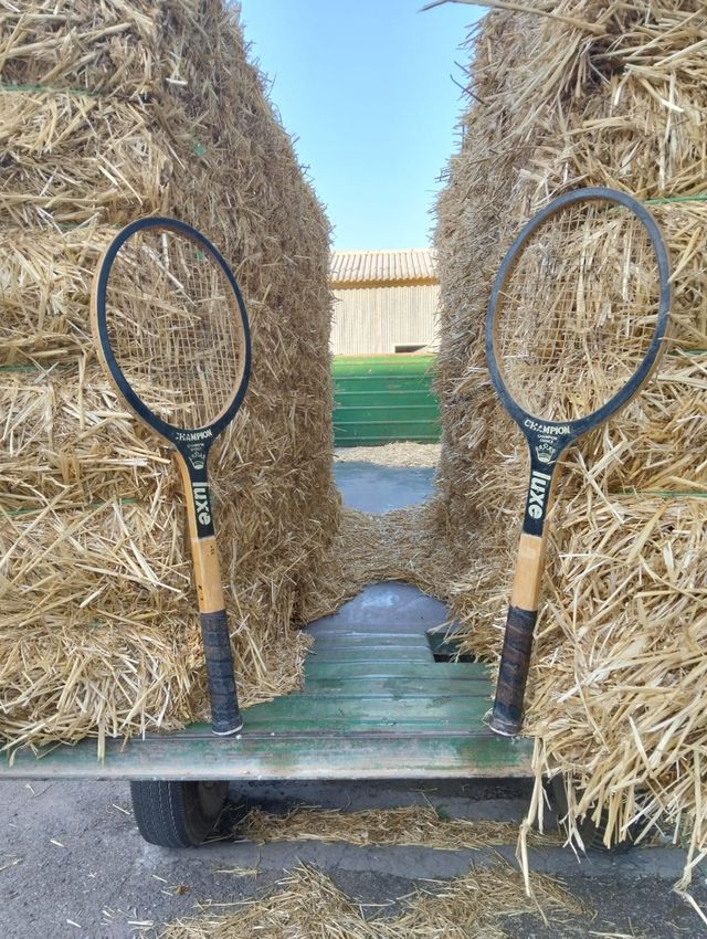 2 Raquetas Champion Luxe Vintage