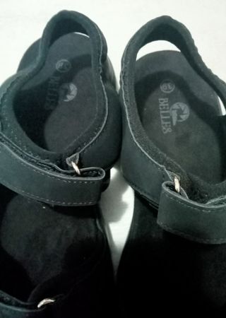 Sandalias Belles mujer negras nº39