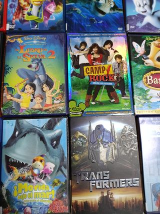 Pack Cine infantil y familiar DVD 
