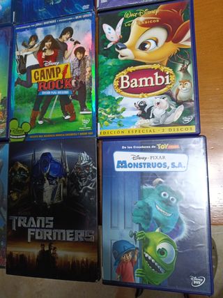 Pack Cine infantil y familiar DVD 