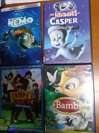 Pack Cine infantil y familiar DVD 