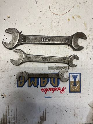 Llaves SEAT antiguas.