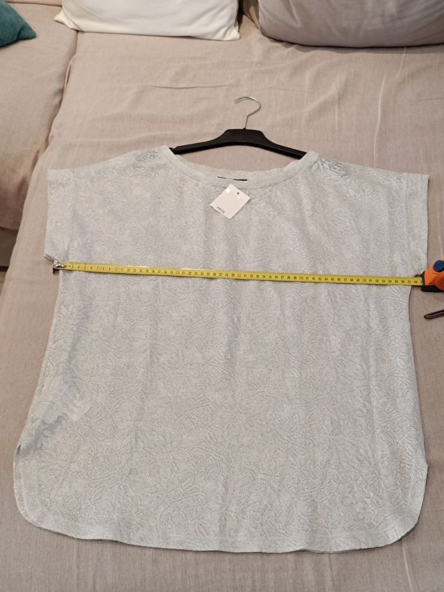 Camiseta Mango beige - Talla L