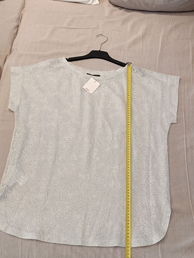 Camiseta Mango beige - Talla L