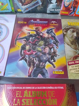Álbumes Panini: 9 unidades