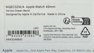 Correa Apple Watch 49mm Amarilla