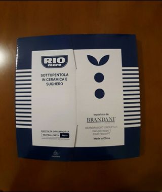 Sottopentola Brandani | Ceramica e sughero 
