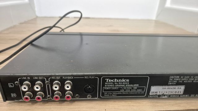 Ecualizador hifi 12 bandas technics SH-8045