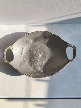 Bandeja Peltre (estaño) Art Nouveau