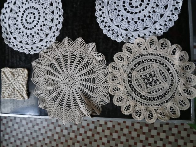 17 Centros de mesa de ganchillo