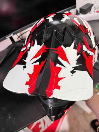 Casco infantil Motocross Dul BY SHIRO talla xs