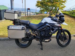 Moto trail Triumph Tiger 800