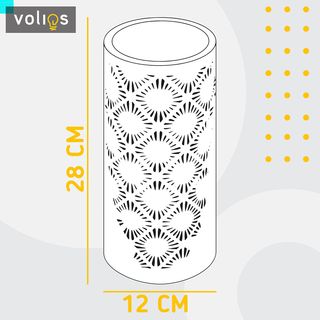 Lámpara mesa LED blanca 6W - cerámica