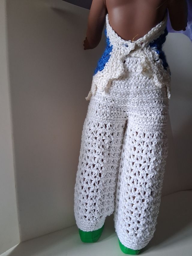 Abito all'uncinetto per bambola KIKA, NANCY  E SIMILI