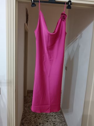 Vestito estivo rosa - Abito sottoveste