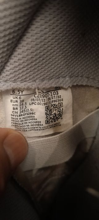 Air Jordan - Zapatos Niño 39