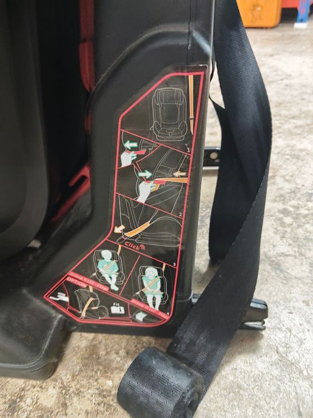 Silla coche bebé isofix,otra sin isofix