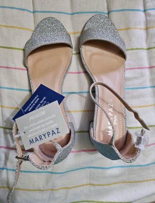 Sandalias MARYPAZ Plata 39