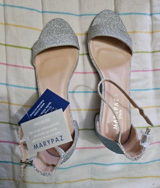 Sandalias MARYPAZ Plata 39