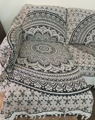 Cubresofás Mandala - Algodón - plaid multiusos (2)