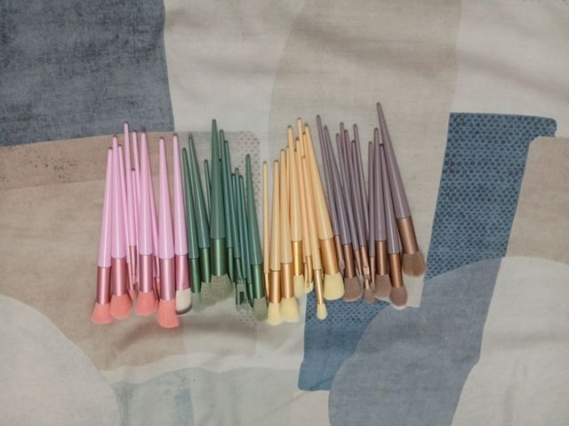 Set brochas maquillaje 11uds cada una 