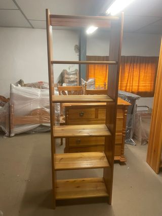 Estantería madera maciza pino