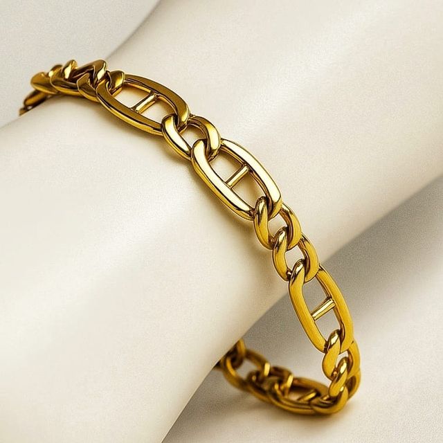 Pulsera 18K 6,9 grs 21 cms / 6 mm Unisex