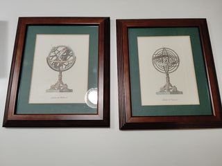 Cuadros con dos láminas.