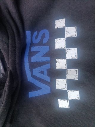 Sudadera Vans negra c/ capucha de tienda oficial