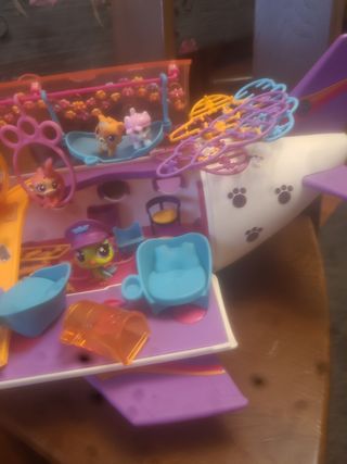 Avión litle Petshop - Juguete