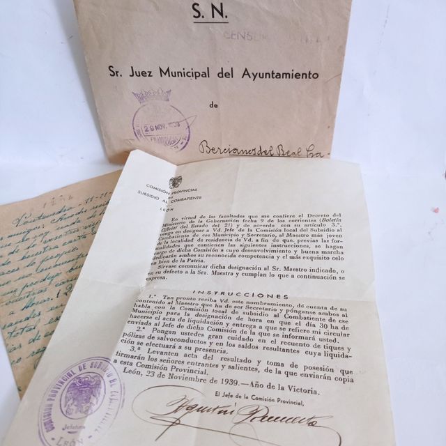 Doc. Guerra Civil Española Original