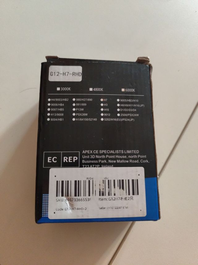 Bombillas LED H7 - 2 unidades