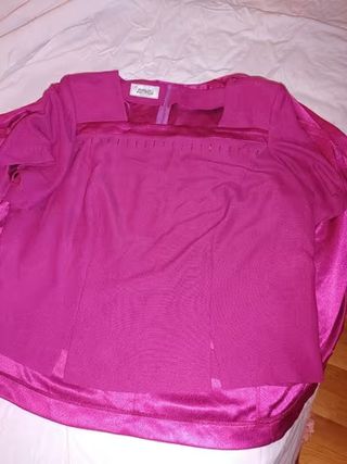 Vestido fiesta rosa