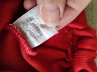 Completo tuta bimba rosso