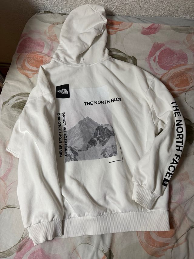 Sudadera The North Face blanca