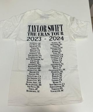 Camiseta Taylor Swift Eras Tour 2024