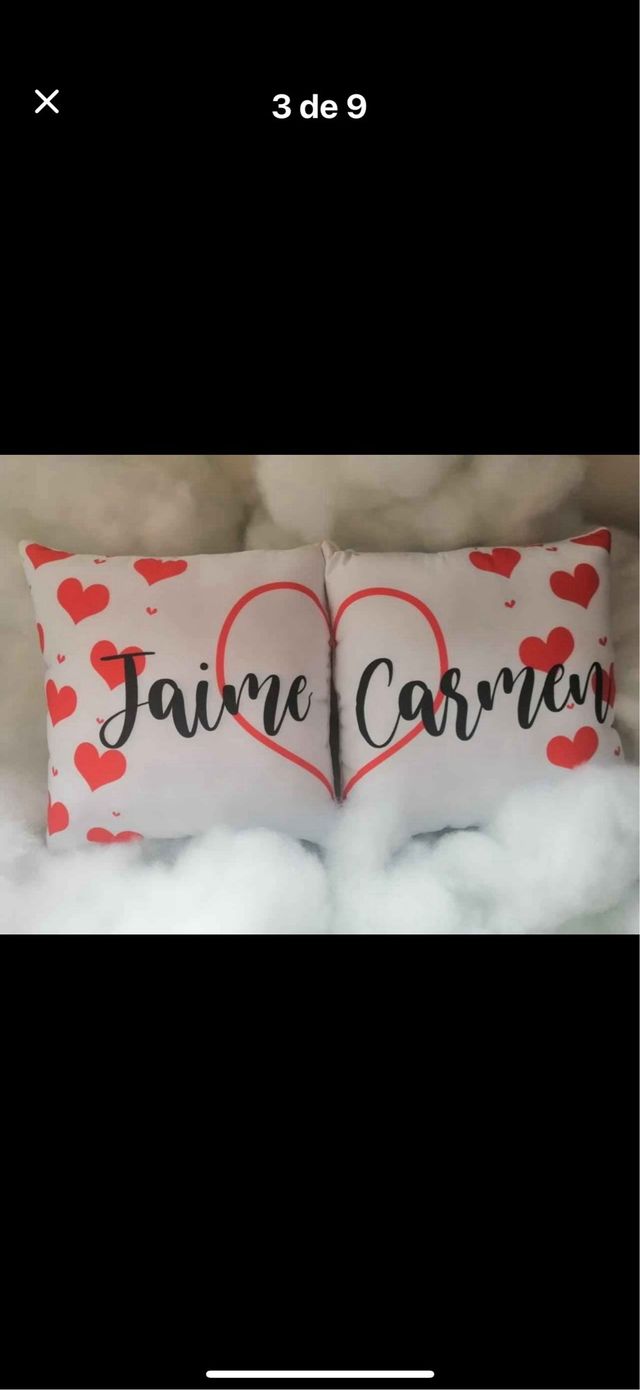 cojines personalizados