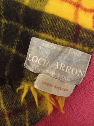 Bufanda cuadros Logan Orion