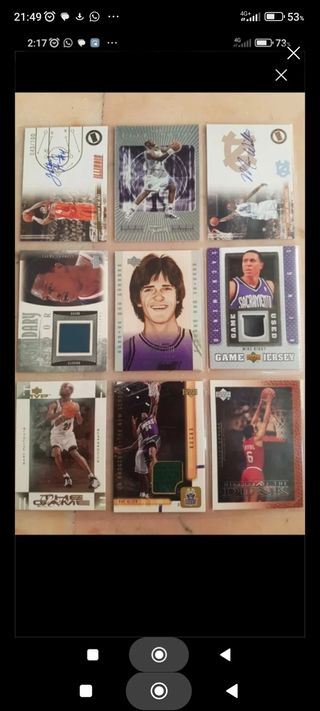 8 Tarjetas NBA